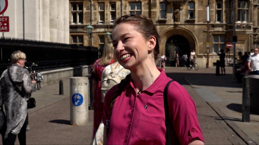 Joanna Piotrowska - doktorantka na Uniwersytecie w Cambridge