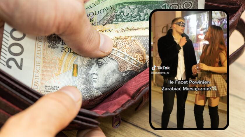 Portfel z pieniędzmi