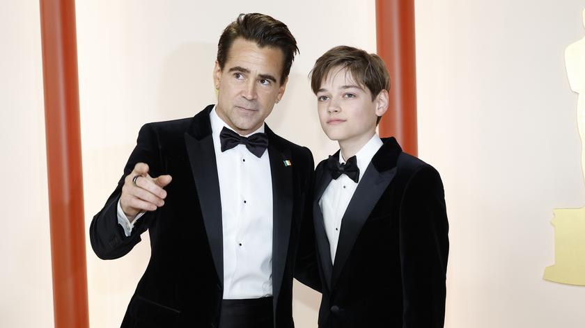 Colin Farrell i Henry Tadeusz Farrell