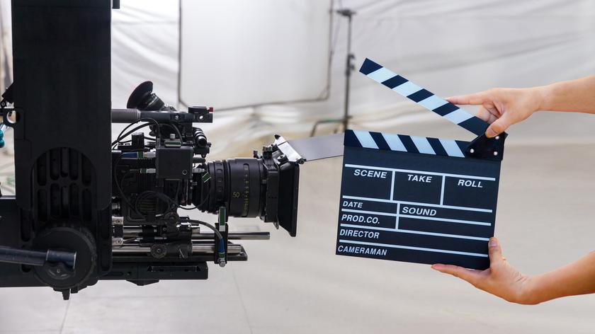 Kamera i klaps filmowy