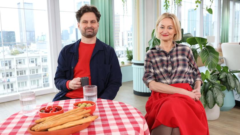 Agnieszka Tiutiuni i Przemysław Pozowski w Dzień Dobry TVN