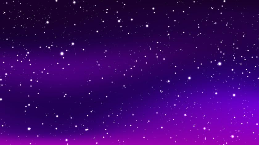 Rozgwieżdżone niebo