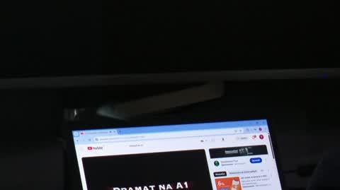 WYPADEK NA A1 CZ4 3min
