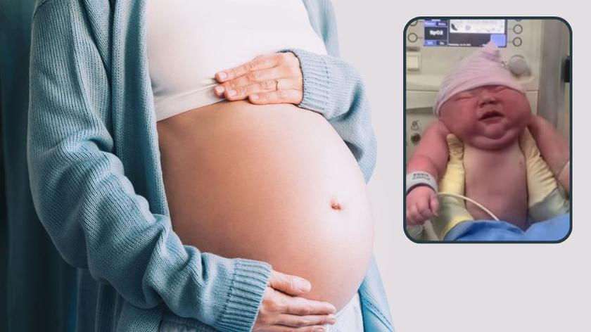 Rekord na porodówce. Noworodek zaskoczył wszystkich wagą