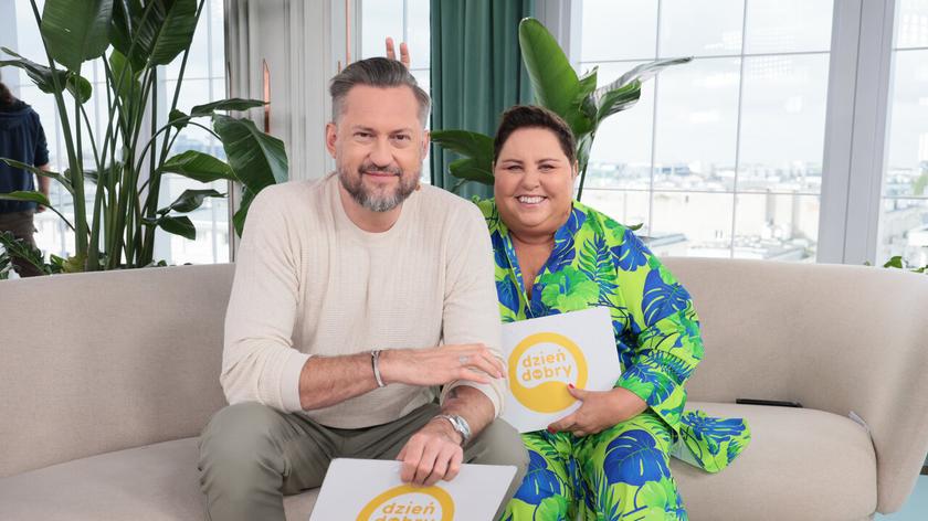 Marcin Prokop i Dorota Wellman