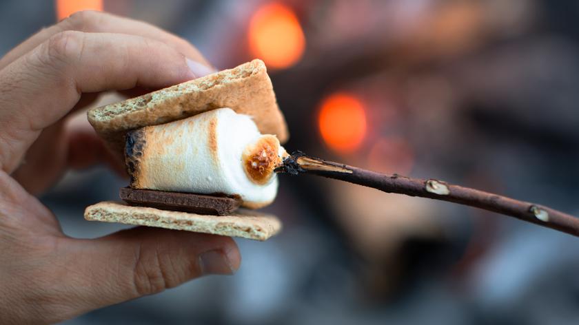 S'more z ogniska