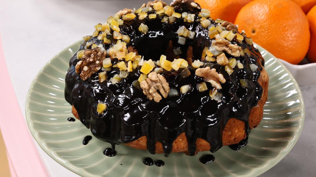 Babka drożdżowa z bakaliami