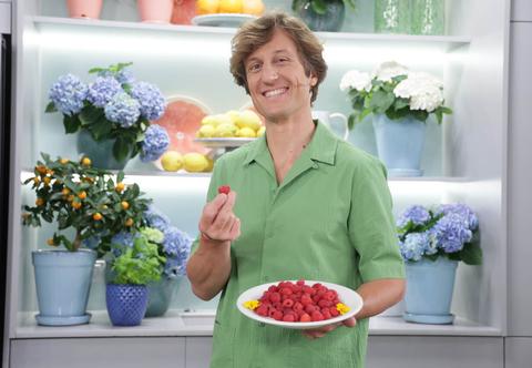 Malinowa rozkosz Davida Gaboriauda - francuskie przepisy na sałatkę, granite i smoothie
