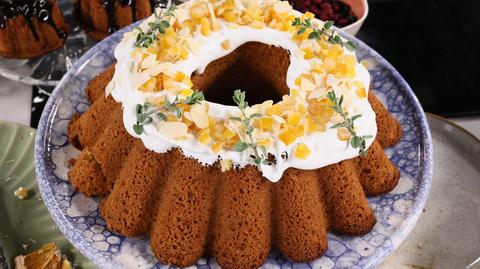 Babka piaskowa z cytryną i tymiankiem