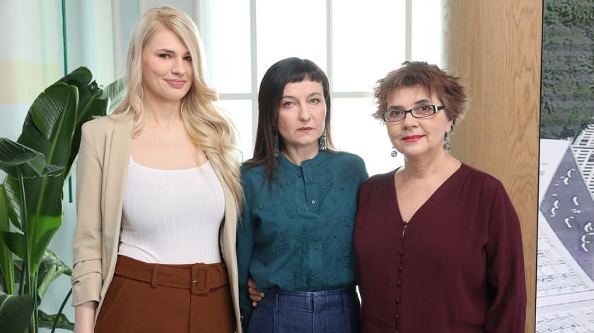 Monika Szubrycht, prof. nauk humanistycznych Joanna Jurewicz i psycholog Anita Wojtkiewicz.