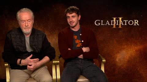 Ridley Scott i Paul Mescal