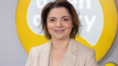 Edyta Plich w studiu Dzień Dobry TVN