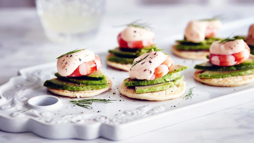 Kanapeczki na półmisku