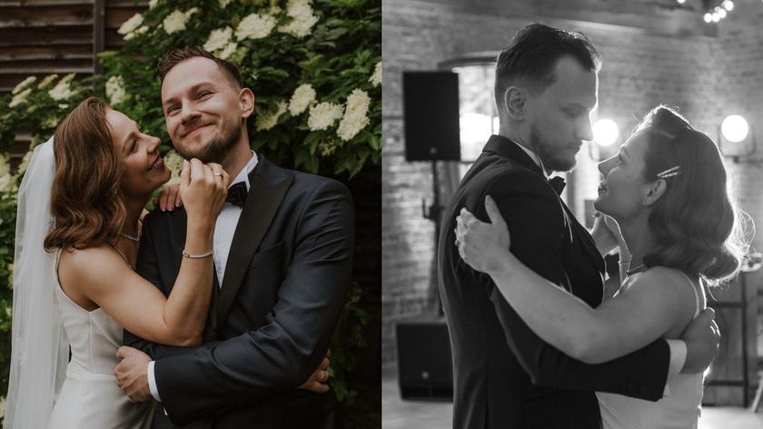 Wiktoria Kubiak i jej mąż Mateusz