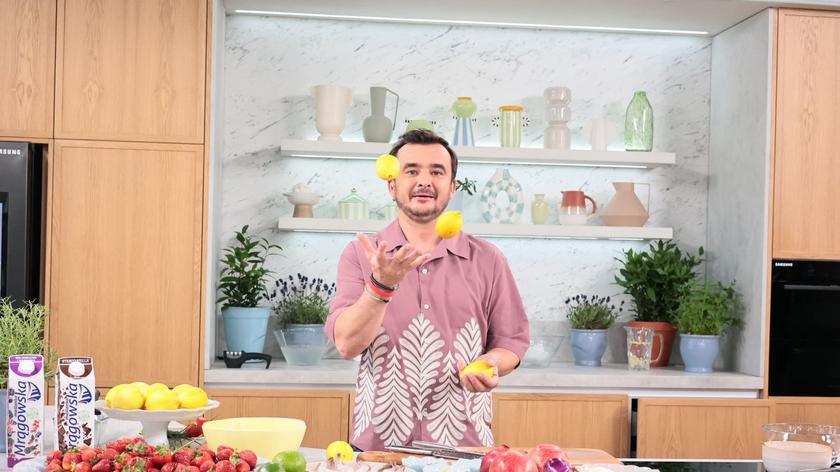 Grzegorz Zawierucha w kuchni Dzień Dobry TVN
