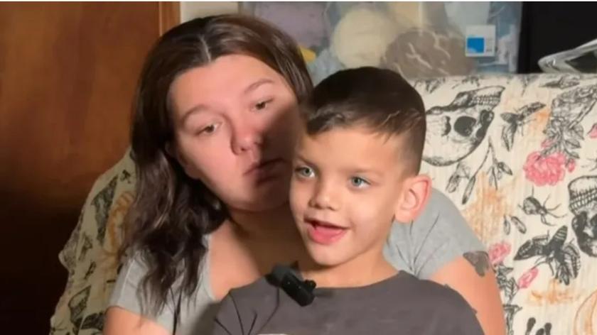 Twilight Camden i jej syn Hendrix