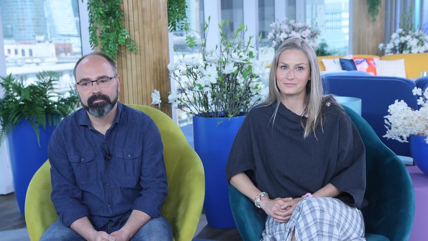 Dziennikarka Lidia Piechota oraz psycholog śledczy Adam Straszewicz