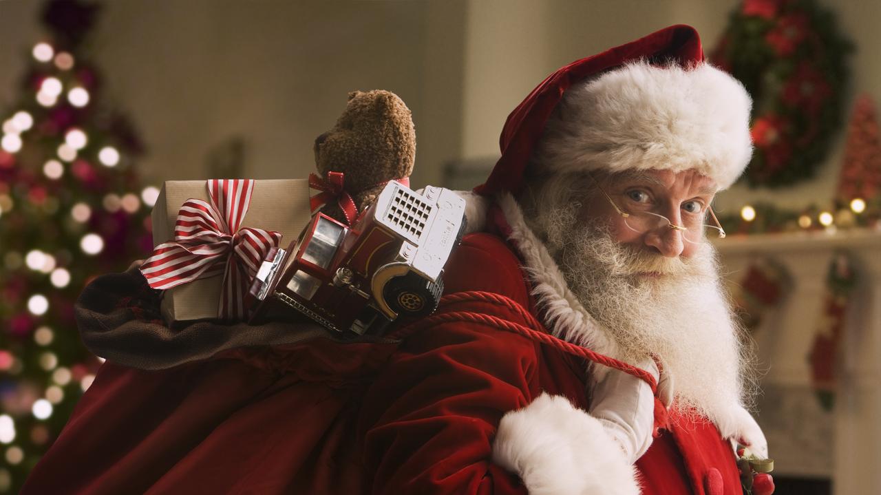św. Mikołaj z prezentami