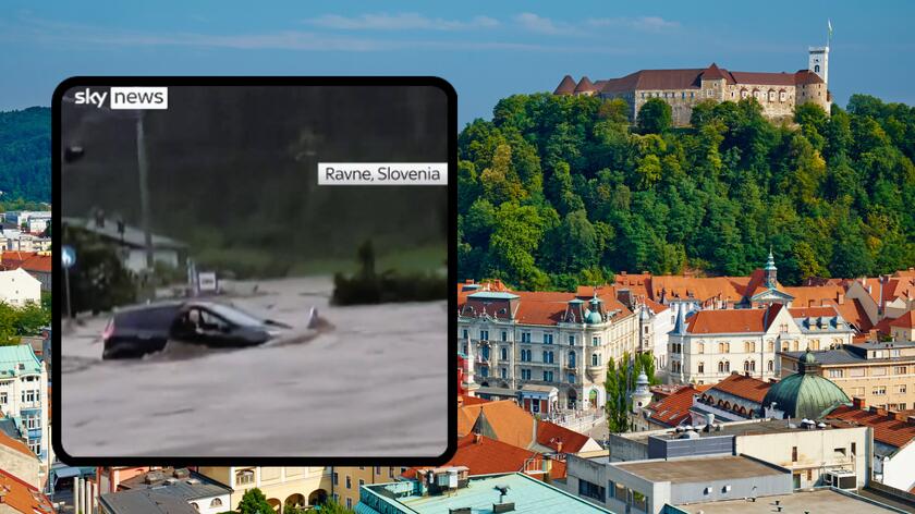 Słowenia, powódź