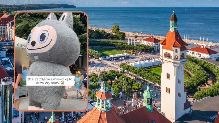 Popularna maskotka z internetu podbija Sopot. Teraz Labubu można spotkać w wersji XXL