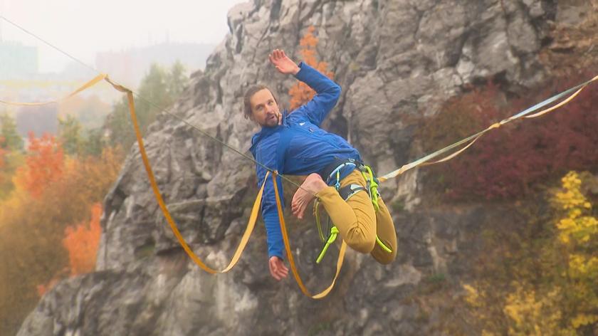50 metrów nad ziemią. Slackline jako sztuka równowagi i odwagi