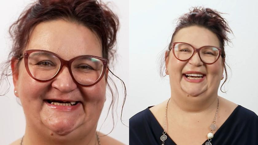 uśmiechnięta kobieta