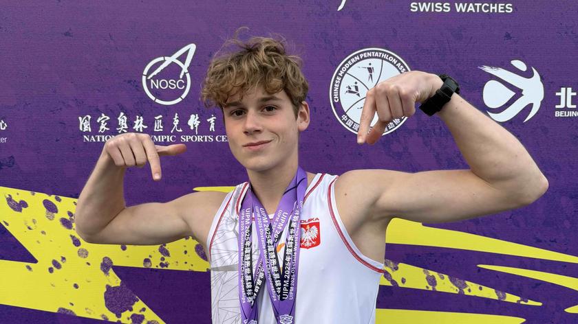 15-latek z Polski wywalczył dwa tytuły mistrza świata w Pekinie