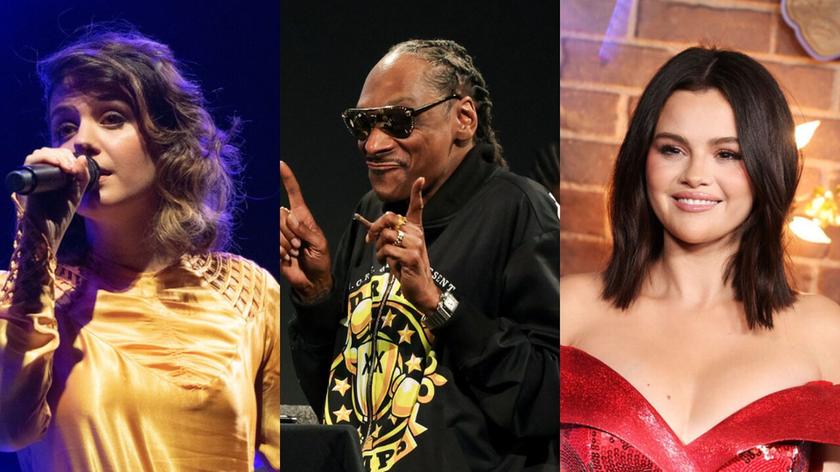 Katie Melua, Snoop Dogg, Selena Gomez