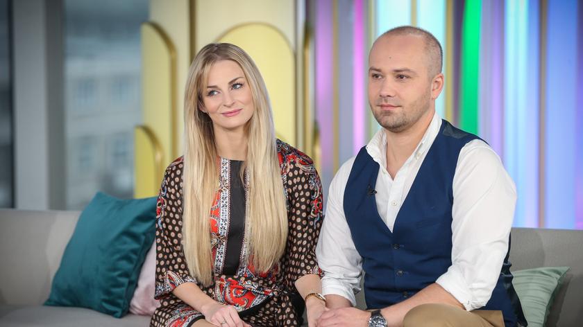 Anita Szydłowska i Adrian Szymaniak