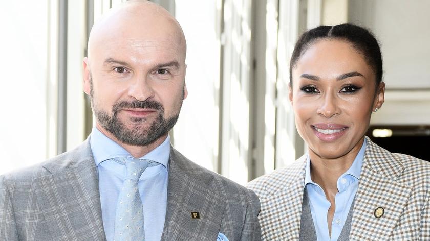 Omenaa Mensah i Rafał Brzoska