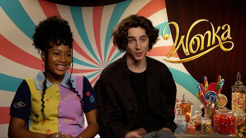 Timothée Chalamet w świecie pełnym czekolady 