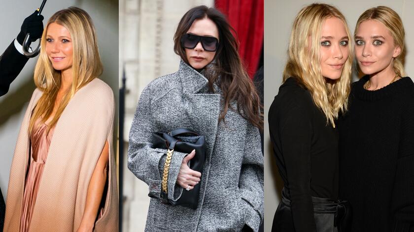 Gwyneth Paltrow, Victoria Beckham, Mary Kate i Ashley Olsen