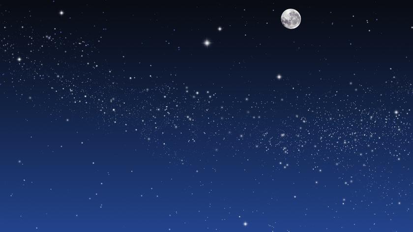 Rozgwieżdżone niebo