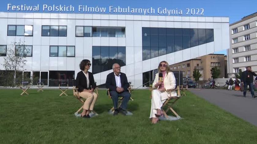 Kinga Burzyńska z Józefem Kaczkowskim i Magdą Sekułą