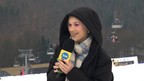 Bryska zapowiedziała pogodę i dała koncert na stoku