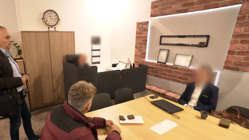 Interwencja reporterów Uwagi! TVN