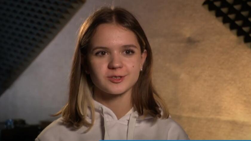 "Niezłomna" ukraińska nastolatka na międzynarodowej scenie