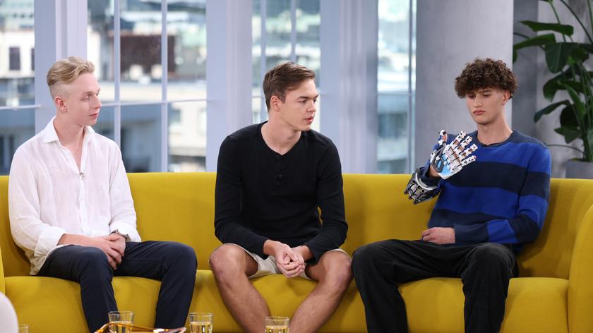 Maksymilian Barański, Kacper Gawlikowski i Mateusz Tischner opowiedzieli w Dzień Dobry TVN.