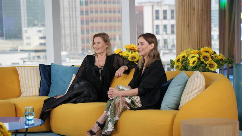 Grażyna Szapołowska i Natalia Lesz w Dzień Dobry TVN
