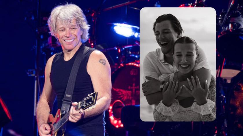 Bon Jovi o zaręczynach syna z Millie Bobbie Brown