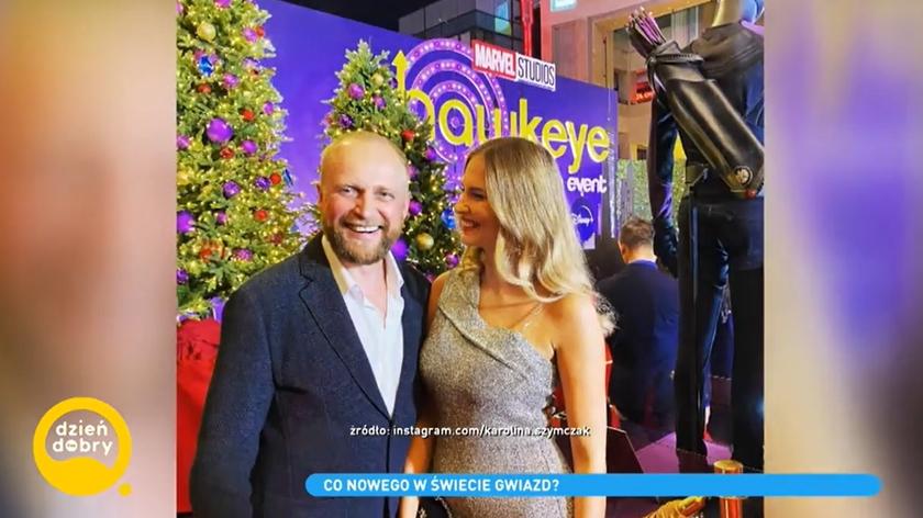 Piotr Adamczyk i Karolina Szymczak