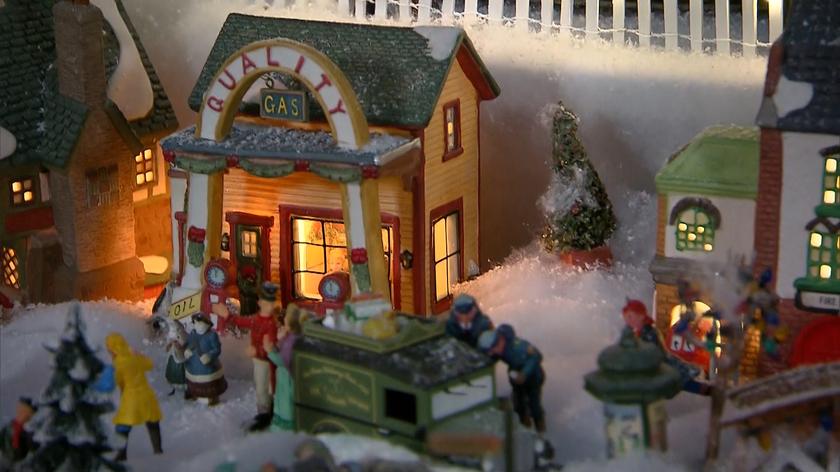 Magiczna kolekcja świątecznych domków