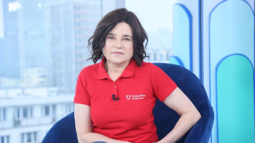 Małgorzata Olesińska-Chart, dyrektorka programu pomocy humanitarnej Polskiej Misji Medycznej