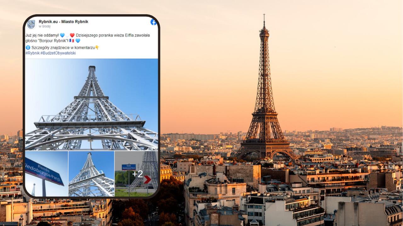 Wieża Eiffela w Rybniku