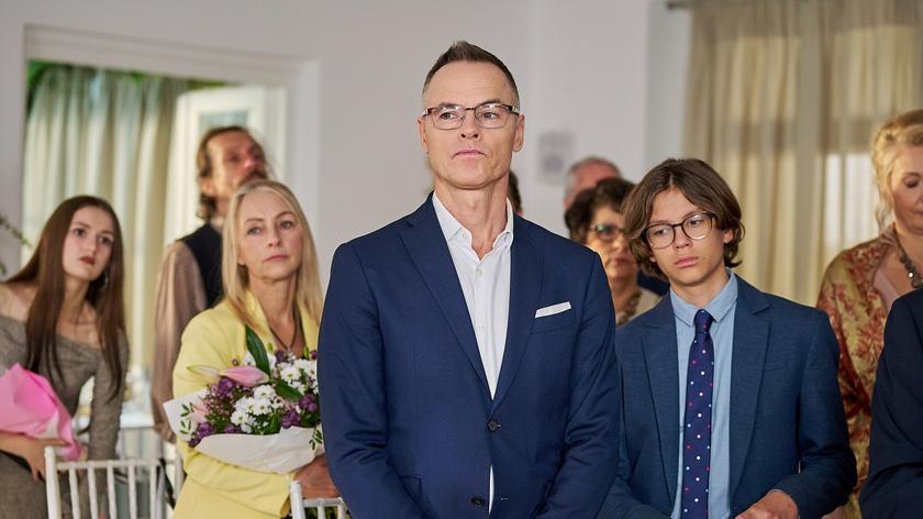 Waldemar Błaszczyk w serialu "Na Wspólnej". 