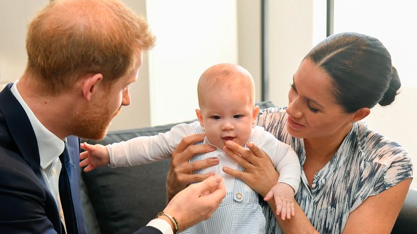  Książę Harry, Meghan Markle i Archie Mountbatten-Windsor 