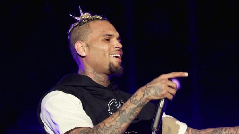 Chris Brown na scenie 