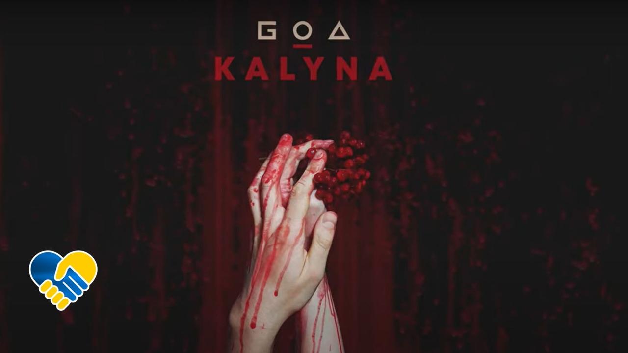 Zdjęcie promujące singiel "Kalyna" ukraińskiej grupy Go_A