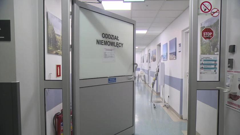 Brakuje miejsc na oddziałach dziecięcych