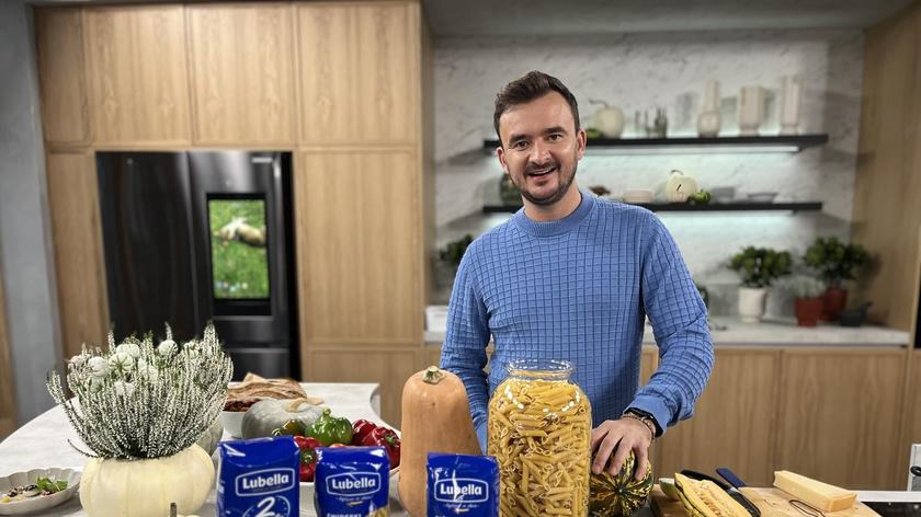 Grzegorz Zawierucha w kuchni Dzień Dobry TVN